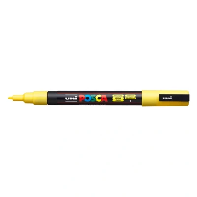 Image of Uni Ball 156679000 Posca Fine Bullet Tip Marker Yellow
