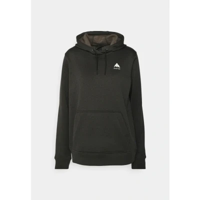 Image of Burton OAK PO Hoody Hoodie, Women&#039;s, Size: Medium, True black heather