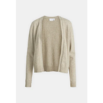 Image of Vila Cardigan Short Open, Natural Melange, XL