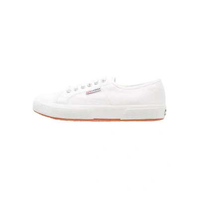 Image of Superga 2750 COTU Classic Unisex Trainers, Size: 10.5, White Textile