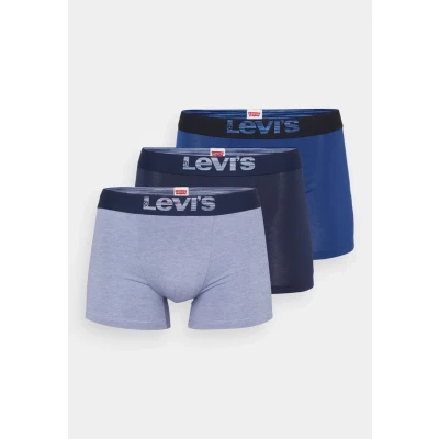 Image of Levi&#039;s MEN Optical Illusion Brief 3 PACK Pants, Men&#039;s, Size: Small, Blue combo