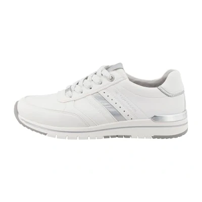 Image of TOM Tailor Trainers, Women&#039;s, Size: 410, White/silver shoes