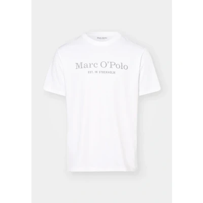 Image of Marc O&#039;Polo Short Sleeve Print Tshirt, Men&#039;s, Size: Small, White