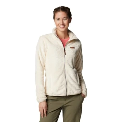 Image of Columbia FIRE SIDE II Sherpa Fleece jacket, Women&#039;s, Size: Small, Chalk