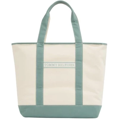 Image of Tommy Hilfiger Summer Tote Unisex bag, Size: One Size, Green
