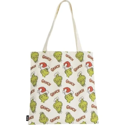 Image of Cerda shopping bag the grinch, Black/White, Contemporary, Contemporary