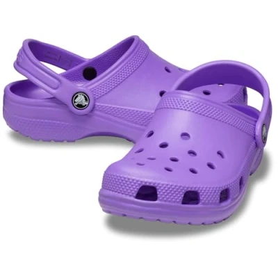 Image of Crocs Classic Unisex Mules for kids, Size: 6K, Galaxy Synthetics