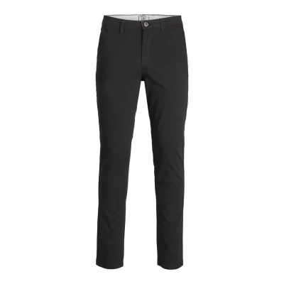 Image of Jack &amp; Jones Jjdave LC NOOS PLS Trousers, Men&#039;s, Size: 40x32, Black