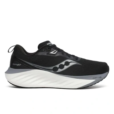 Image of Saucony Triumph 22 Neutral running shoes, Men&#039;s, Size: 10, Black/white Textile/synthetics