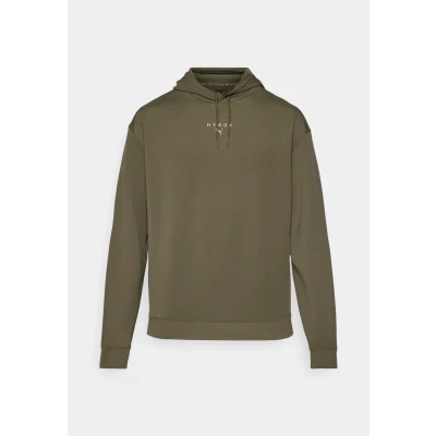 Image of Puma Hyrox Cloudspun Hoodie Hoodie, Men&#039;s, Size: Medium, Dark olive