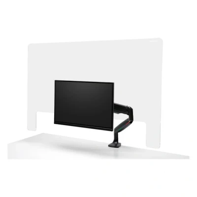 Image of Kensington KGuard transparent safety screen for 1 monitor, 120cm x 74cm