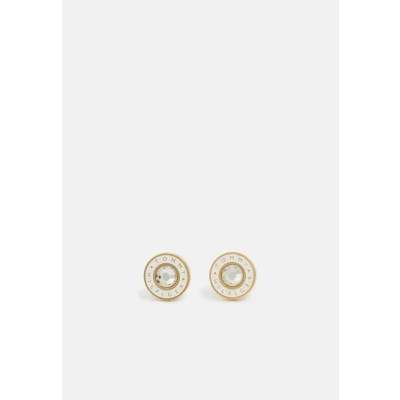 Image of Tommy Hilfiger Jewelry Women&#039;s Stud Earrings Embellished with Crystals 2780809, One Size, Stainless Steel, No Gemstone