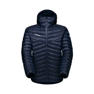 Image of Mammut Albula Hooded Winter jacket, Men&#039;s, Size: Medium, Marine