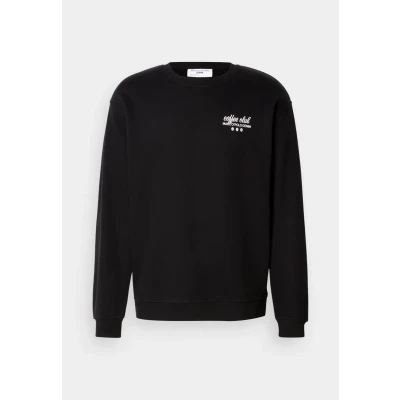 Image of Marc O&#039;Polo Denim CREW NECK Print Relaxed FIT Sweatshirt, Men&#039;s, Size: Small, Black