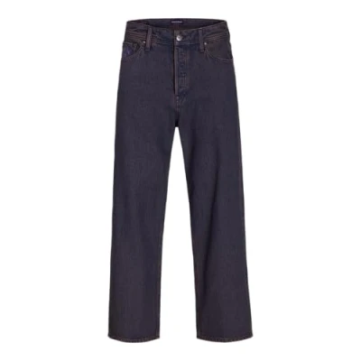 Image of Jack &amp; Jones Baggy fit Ialex Relaxed jeans, Men&#039;s, Size: 28x32, Blackberry wine