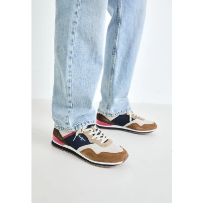 Image of Pepe Jeans London LIFE M Trainers, Men&#039;s, Size: 6, Tobacco brown shoes
