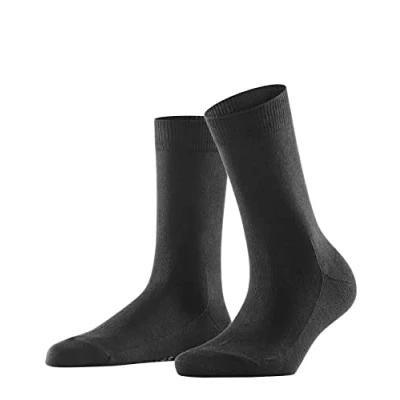 Image of Falke Family Everyday Casual Socks, Women&#039;s, Size: 5.5 8, Black