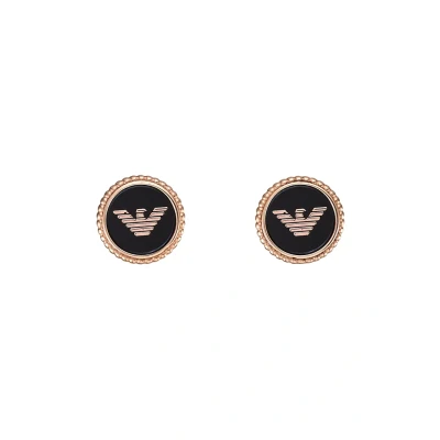 Image of Emporio Armani Earrings rosegoldcoloured, Women&#039;s, Size: One Size, Rosegold coloured