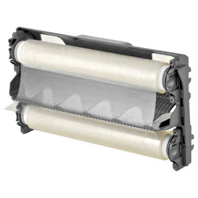 Image of Leitz Laminating Pouches Refill Cassette, Replacement Film Roll for Office Cold Laminator CS9, A4, 20 m, 18646