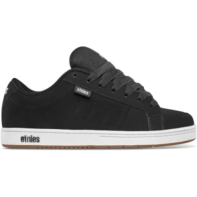 Image of Etnies Men&#039;s Kingpin Skateboard Shoes, black white, 40 EU