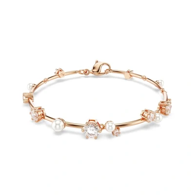 Image of Swarovski Constella Rose Gold Coloured Bracelet 5729505
