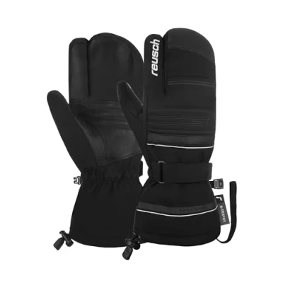 Image of Reusch Conan R TEX® XT Lobster Warm Waterproof Windproof and Breathable Unisex 3 Finger Gloves Winter Snow Ski for Men Women 9