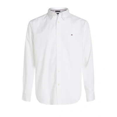 Image of Tommy Hilfiger CORE FLEX Solid Shirt Shirt, Men&#039;s, Size: Small, White