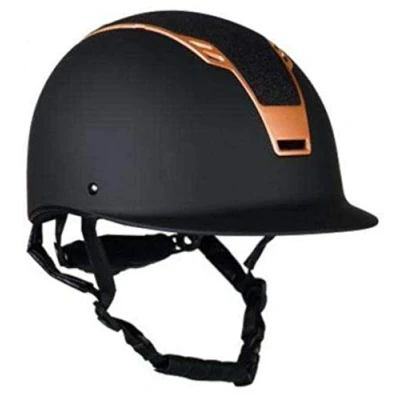 Image of Horka Sparrow Unisex Rider Cap Black/Rose Gold Size M/L
