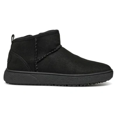 Image of Geox Theleven GIRL Classic ankle boots for kids, Size: 10K, Black Pu