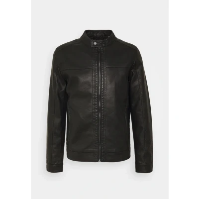 Image of Jack &amp; Jones Warner NOOS Faux leather jacket, Men&#039;s, Size: XS, Black