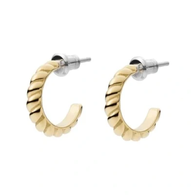 Image of Fossil Sadie Earrings goldcoloured, Women&#039;s, Size: One Size, Gold coloured