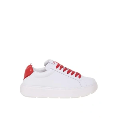 Image of Love Moschino Ja15174g1mia310c, Women&#039;s Trainers, White, 4 UK