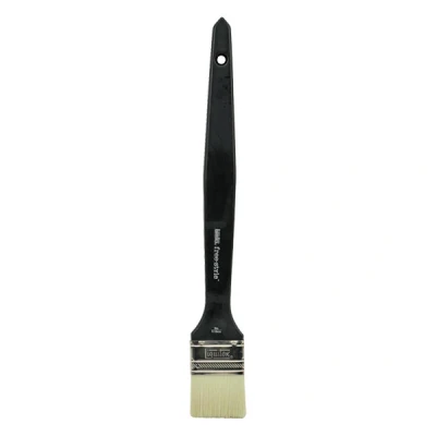 Image of Liquitex Professional Freestyle Large Scale Brush, Broad Flat/Varnish 2 inch, Long Handle,Beige