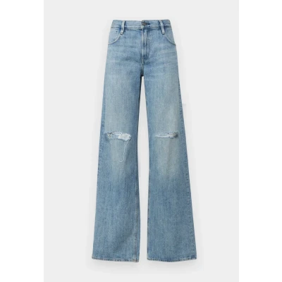 Image of G STAR Women&#039;s Judee Low Waist Loose Jeans, Blue (Antique Faded Ripped Fjord D22889 d776 g920), 24W / 30L