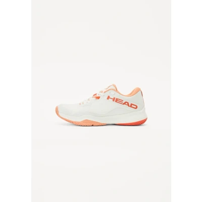 Image of Head Motion TEAM Padel Trainers, Women&#039;s, Size: 4, White/coral Imitation leather/ textile