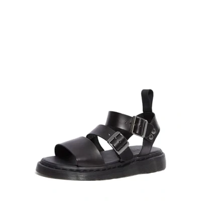 Image of Dr. Martens Gryphon Sandals, Size: 6.5, Black Leather