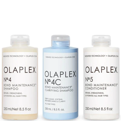 Image of Olaplex Clarifying Shampoo Bundle No.4, No.4C and No.5