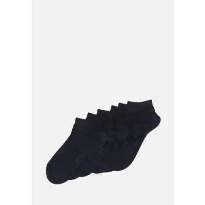 Image of Falke Happy 6PACK Sneaker Socks Everyday Casual Socks, Women&#039;s, Size: 5.5 7.5, Dark navy