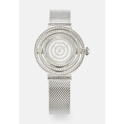 Image of Guess Dream Watch silvercoloured, Women&#039;s, Size: One Size, Silver coloured