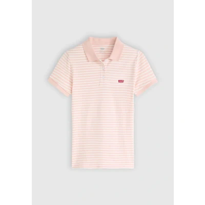 Image of Levi&#039;s Hm Polo Marigold Stripe Peachskin