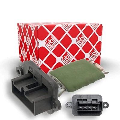 Image of Resistor, interior blower FEBI BILSTEIN 48299