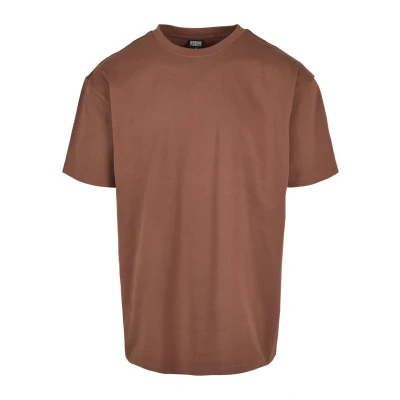 Image of Urban Classics Heavy Basic Tshirt, Men&#039;s, Size: XS, Bark