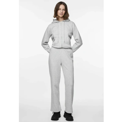 Image of Pieces Chilli Tracksuit bottoms, Women&#039;s, Size: XS, Light grey melange