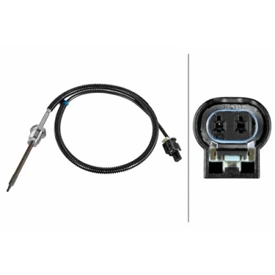 Image of Sensor, exhaust gas temperature HELLA 6PT 010 376 781