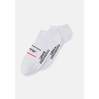 Image of Levi&#039;s LOW CUT Sport Unisex 2 PACK Socks, Size: 6 8, White/blue/red