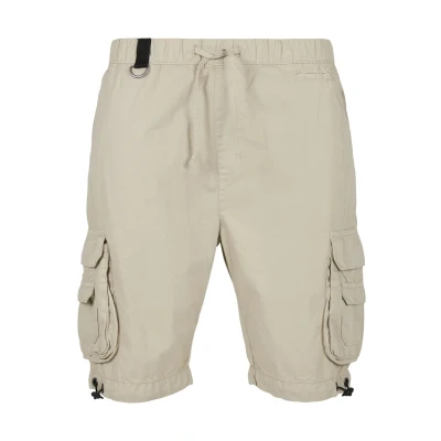 Image of Urban Classics Double Pocket Shorts, Men&#039;s, Size: Small, Concrete