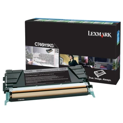 Image of Lexmark C746/C748 High Yield Toner Cartridge Black