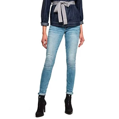 Image of G Star HIGH Jeans Skinny Fit, Women&#039;s, Size: 27x28, Indigo aged