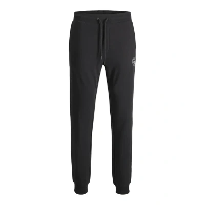 Image of Jack &amp; Jones Jjigordon Jjshark Tracksuit bottoms, Men&#039;s, Size: Medium, Black