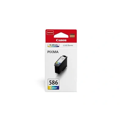 Image of Canon CL 586 (Colour) Genuine Ink Cartridge Compatible with PIXMA TS7650i and TS7750i
